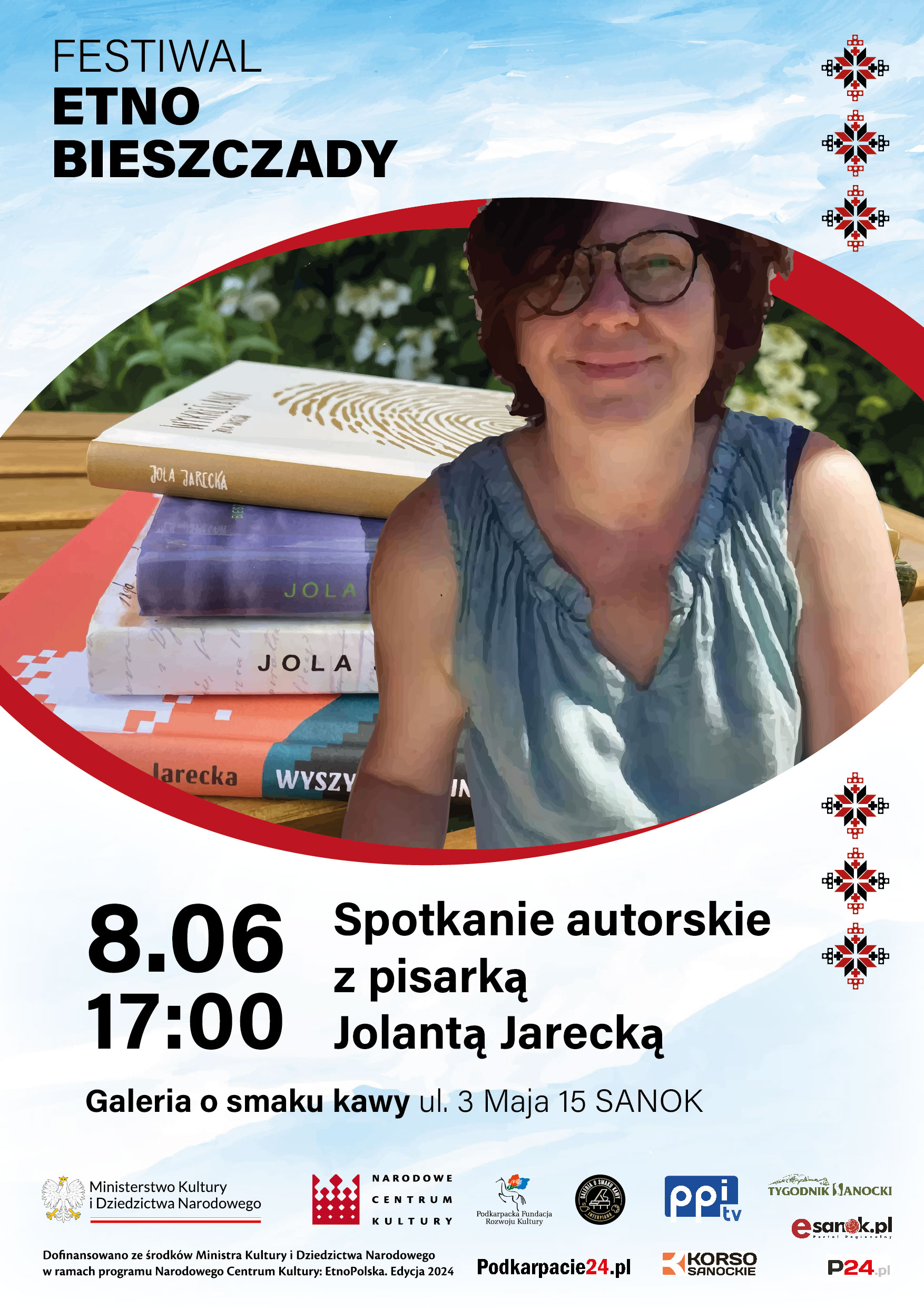 Sanok: Festiwal “Etno Bieszczady”: koncerty, warsztaty i spotkania autorskie – patronat medialny