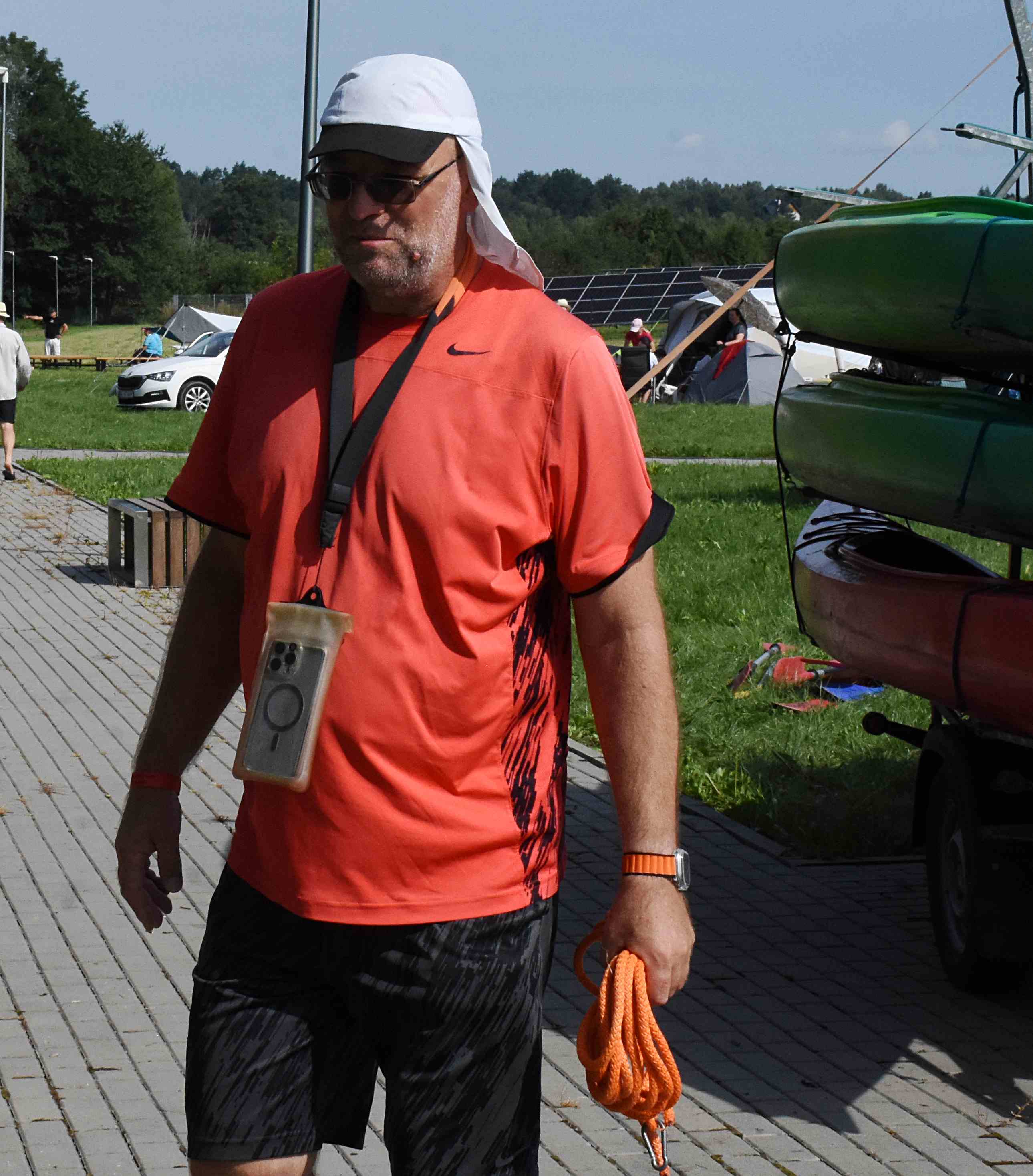 Lesko: Fotoreportaż ze spływu kajakowego w Lesku „ O błękitną wstęgę Sanu”