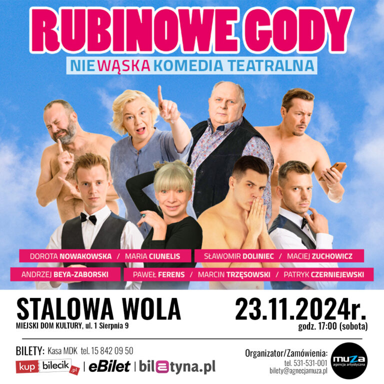 Stalowa Wola: „Rubinowe Gody” – spektakl komediowy