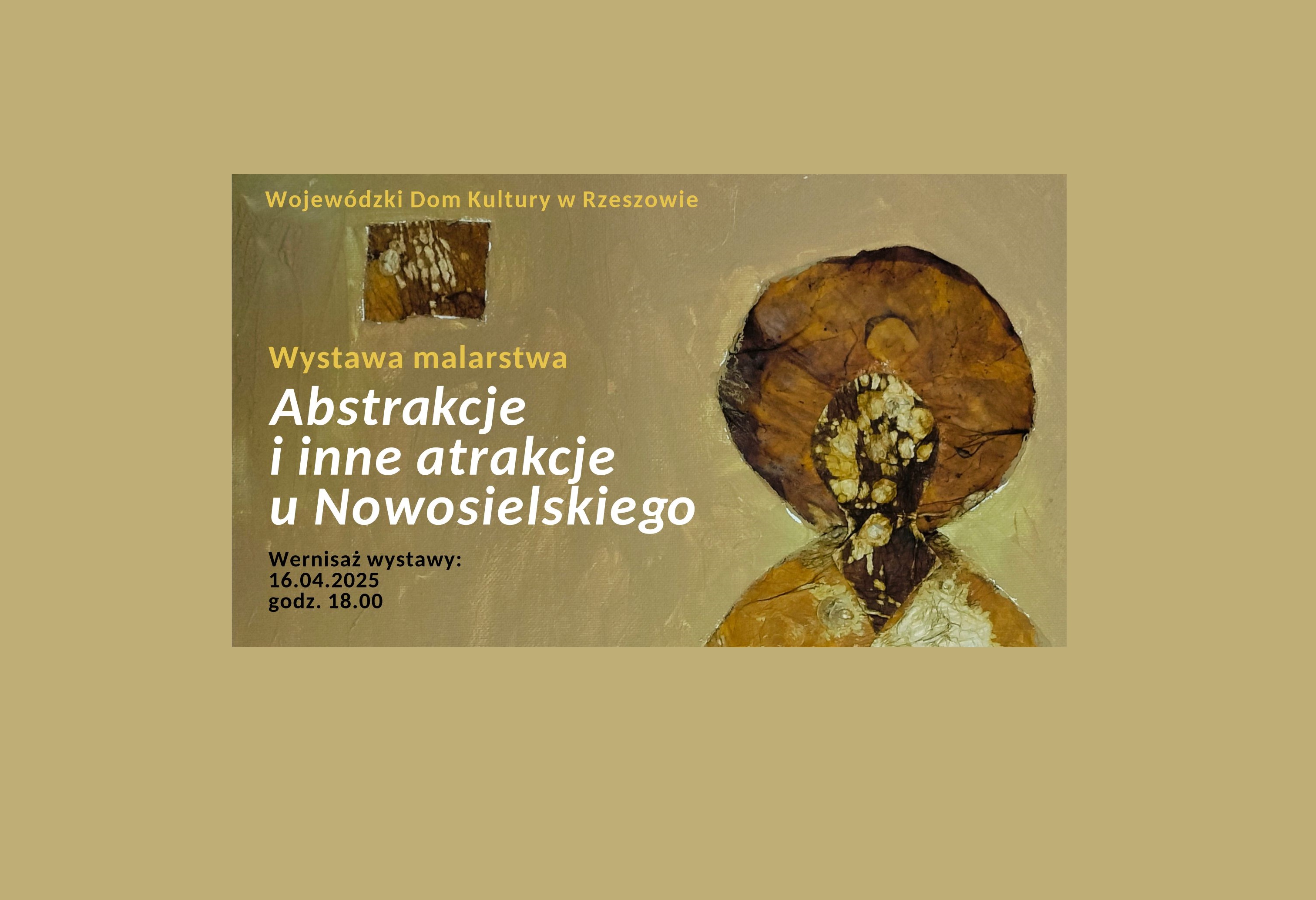 Rzeszów: Wernisaż wystawy malarstwa „Abstrakcje i inne atrakcje u Nowosielskiego” – poświęconej Jerzemu Nowosielskiemu