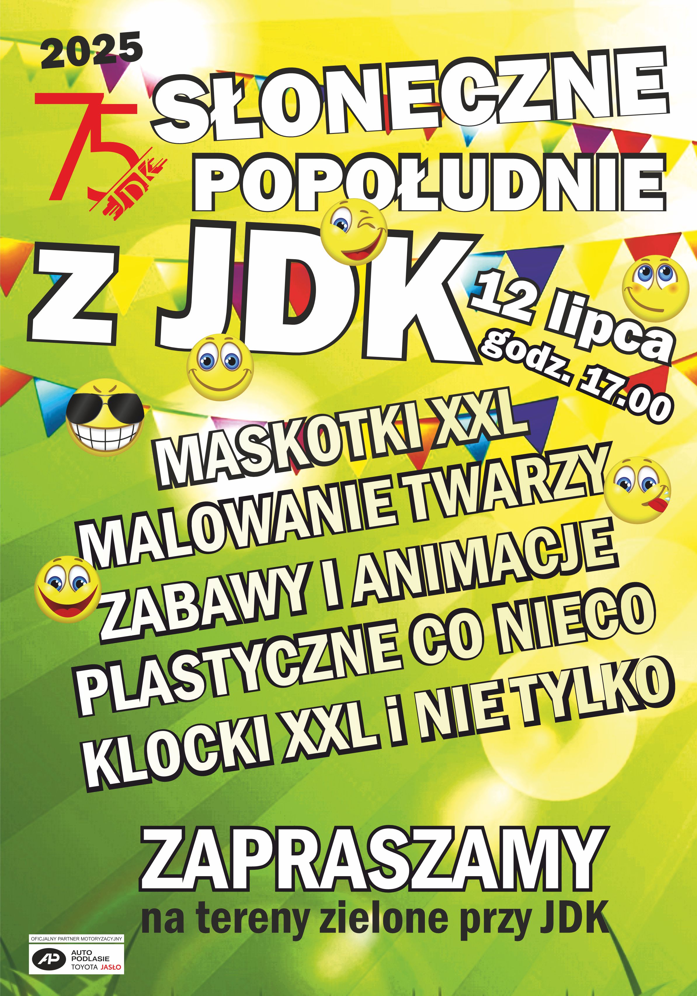 Jasło: Słoneczne popołudnie z JDK – rodzinna zabawa na świeżym powietrzu