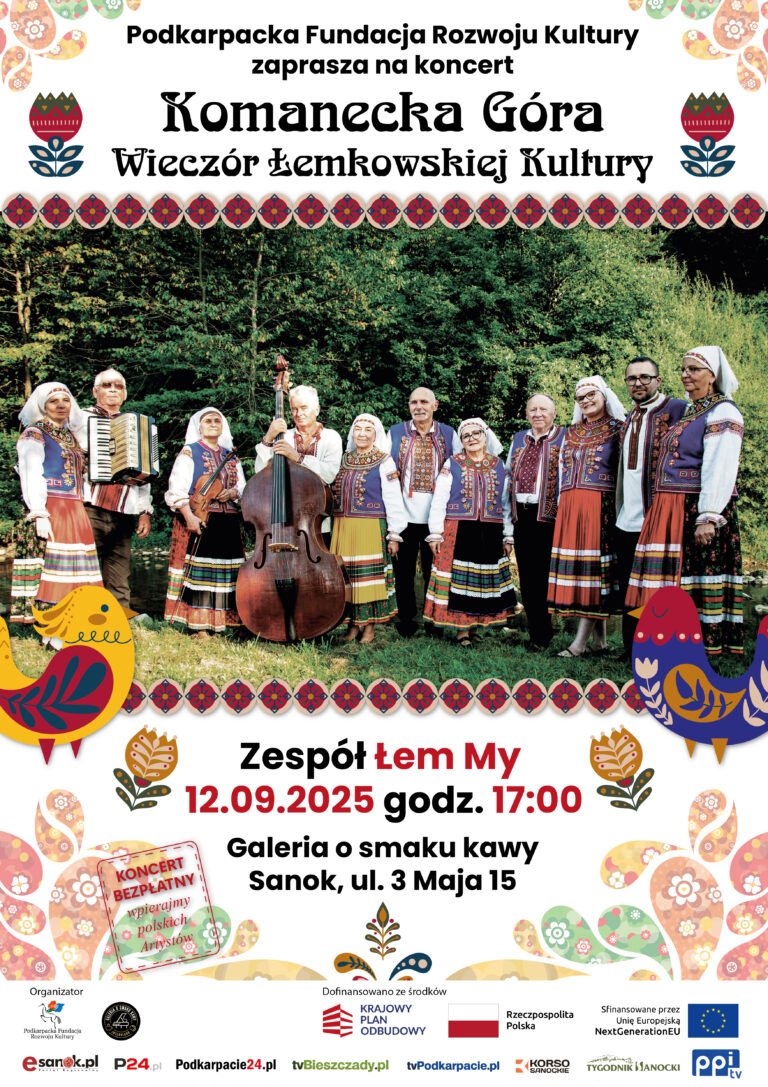 Sanok: Komanecka Góra – Wieczór Łemkowskiej Kultury w Galerii Interpiano